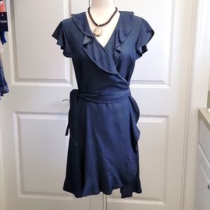 Dress Barn, Navy Dress, Size 8